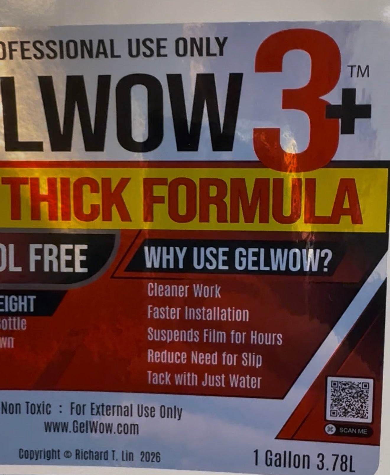 GelWow Extra Thick3+ Gel (First Gen)