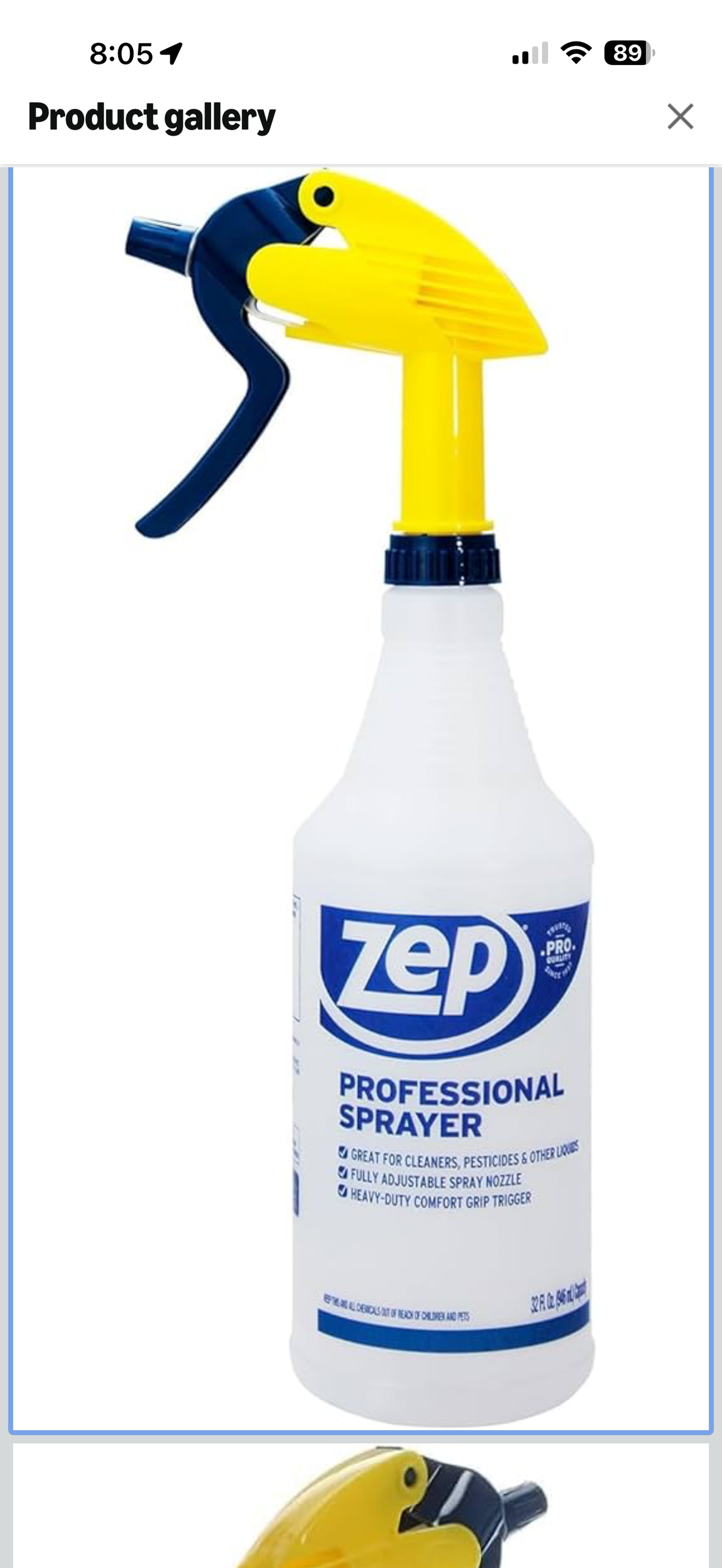 BotLok for ZEP Sprayers